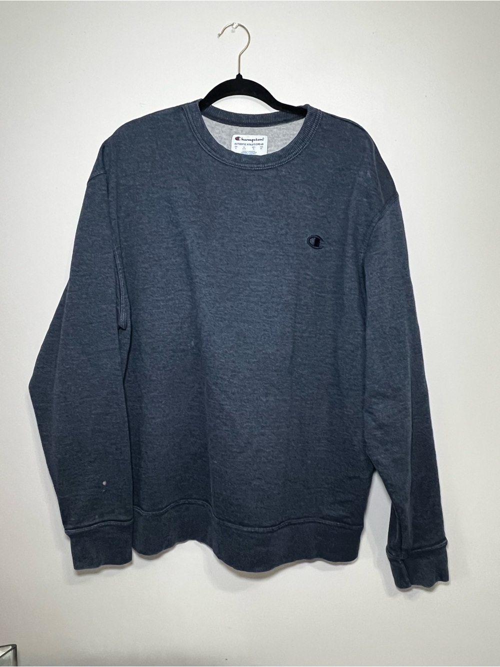 Champion Men's Crewneck Sweatshirt - Dark Charcoal